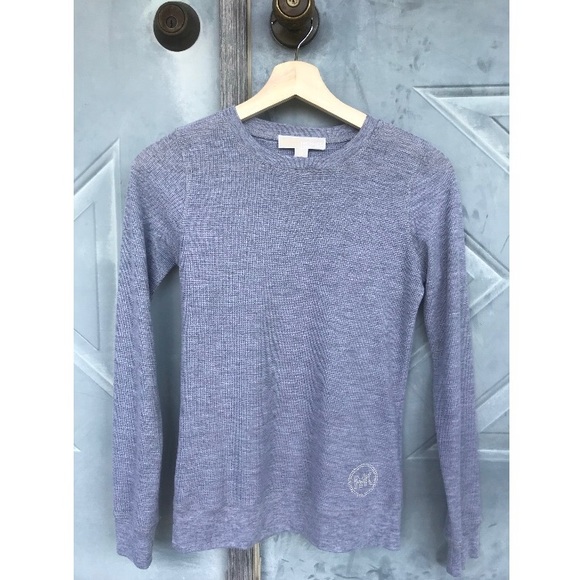 Michael Kors Tops - Michael Kors thermal jewewled shirt